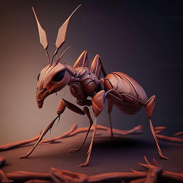 3D модель Myrmica bergi (STL)